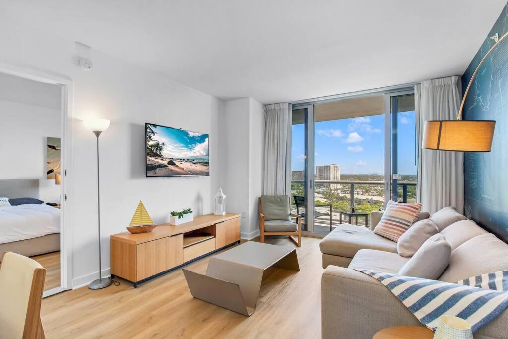Ocean View 2Br 2Bth Hallandale Beach Miami Ft Lauderdale Exteriör bild
